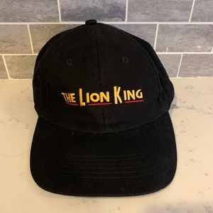 🆓🦁 Disney Broadway The Lion King VIP Baseball Hat Black Cap 🆓FREEW$30❣️